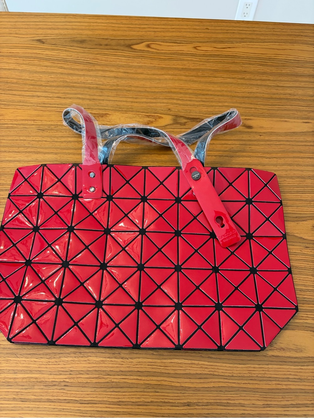 NWT Bao Bao Issey Miyake inspired red purse - Picture 2 of 11